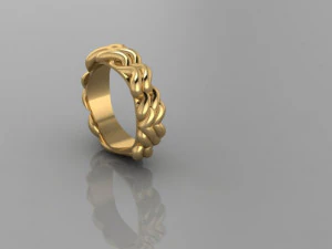 ANELLO IN VIMINI Modello 3D