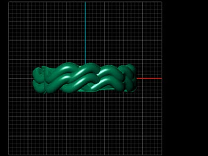 ANELLO IN VIMINI Modello 3D
