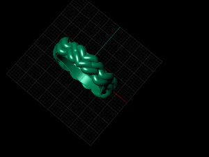 ANELLO IN VIMINI Modello 3D