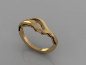 WAVE RING 3D Model