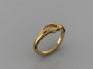 WAVE RING 3D Model