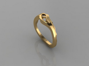 WAVE RING 3D Model