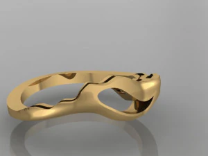 ANELLO ONDA Modello 3D