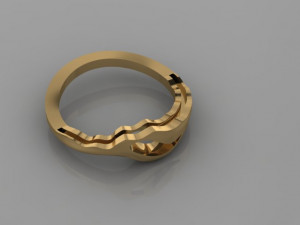 WAVE RING 3D Model
