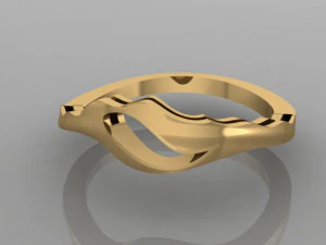 ANELLO ONDA Modello 3D