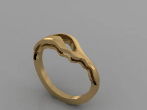 ANELLO ONDA Modello 3D
