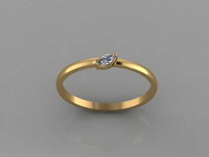 ANELLO MARQUISA Modello 3D