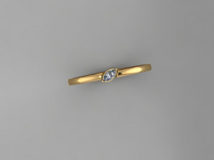 MARQUISE RING 3D मॉडल