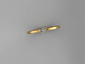ANELLO MARQUISA Modello 3D