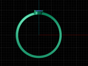 ANELLO MARQUISA Modello 3D