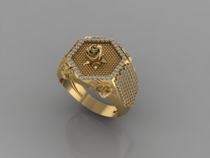 ROSE RING Modelo 3D