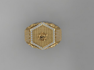 ROSE RING 3D Model
