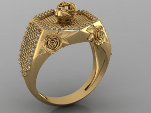 ROSE RING 3D Model