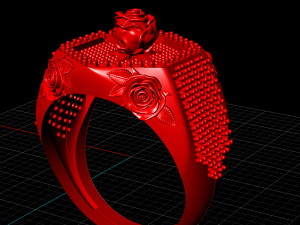 ROSE RING 3D Model
