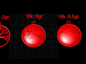EARTH PENDANT 3D Model