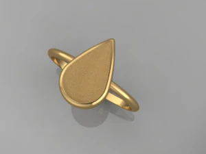 ANELLO GOCCIA Modello 3D