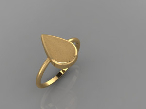 DROP RING 3D Model
