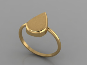 DROP RING 3D Model
