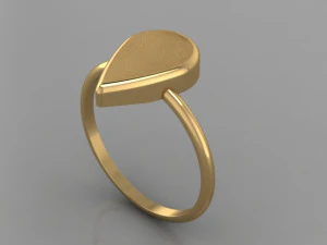 DROP RING 3D Model