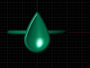 DROP RING 3D Model