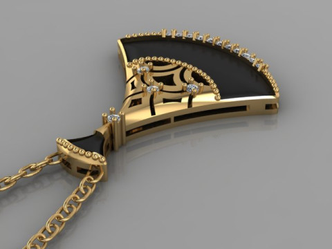 UNIQUE PENDANT 3D Model