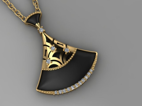 UNIQUE PENDANT 3D Model