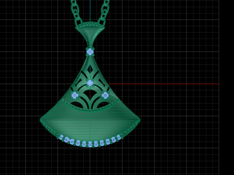 UNIQUE PENDANT 3D Model