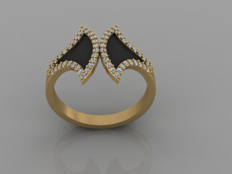 UNIQUE RING 3D Model