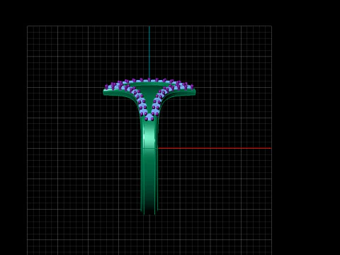 UNIQUE RING 3D Model