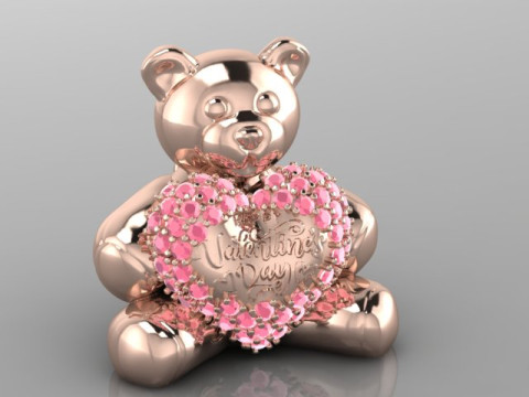 TEDDY PENDANT 3Dモデル