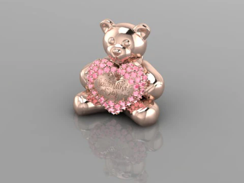 TEDDY PENDANT 3D Model