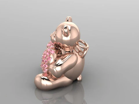 TEDDY PENDANT 3D Model