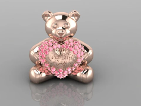 TEDDY PENDANT 3D Model