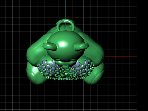 TEDDY PENDANT 3D Model