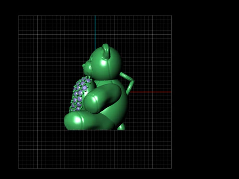 TEDDY PENDANT 3D Model