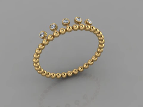 Простое кольцо 3D Модель