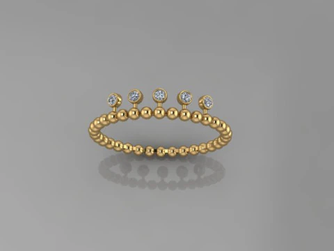 Anello semplice Modello 3D