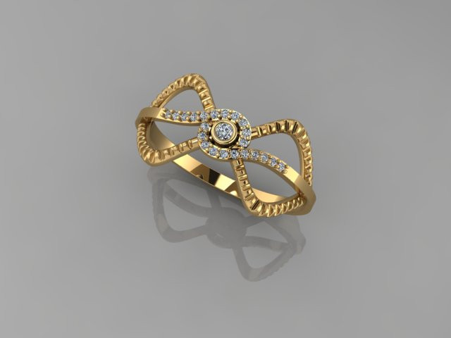 Gold Ring Modello 3D .c4d .max .obj .3ds .fbx .stl .blend 