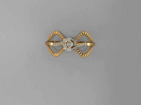 Gold Ring Modello 3D