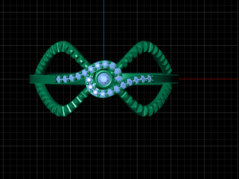 Gold Ring Modello 3D