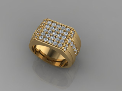 Men Ring 3D Model