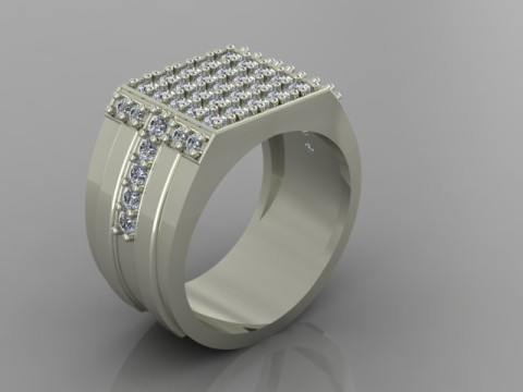 Men Ring Model 3D