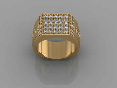 Men Ring Model 3D