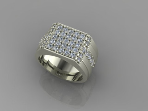 Men Ring Model 3D