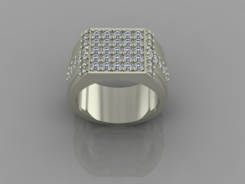 Men Ring Model 3D