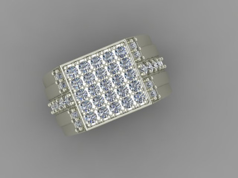 Men Ring Model 3D