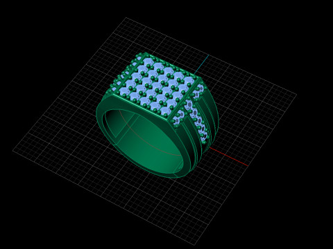 Men Ring Model 3D