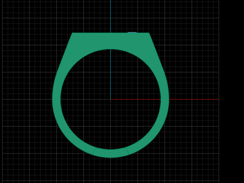 Men Ring Modello 3D