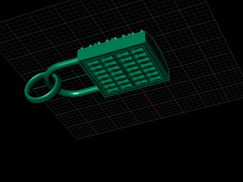 Lock Pendant 3Dモデル