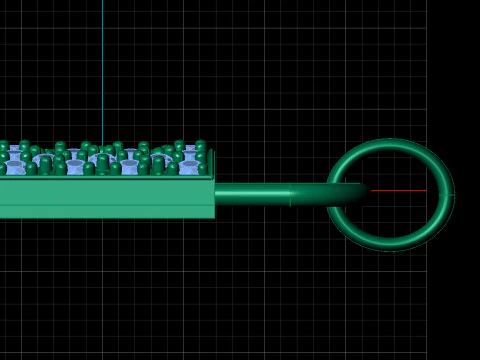 Pingente de cadeado Modelo 3D